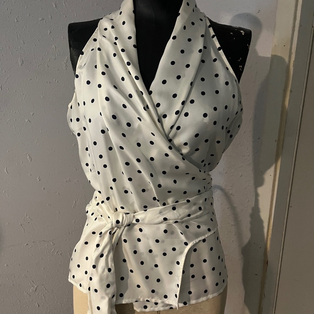 MaxMara polka dot top